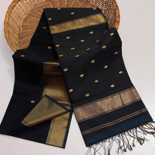 Maheshwari Cotton Silk Saree