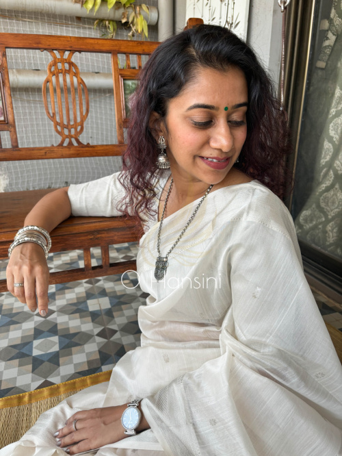 Maheshwari Cotton Silk Saree