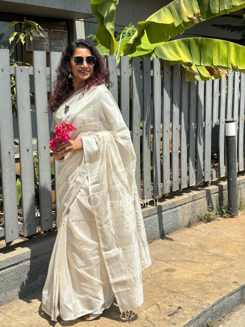 Maheshwari Cotton Silk Saree