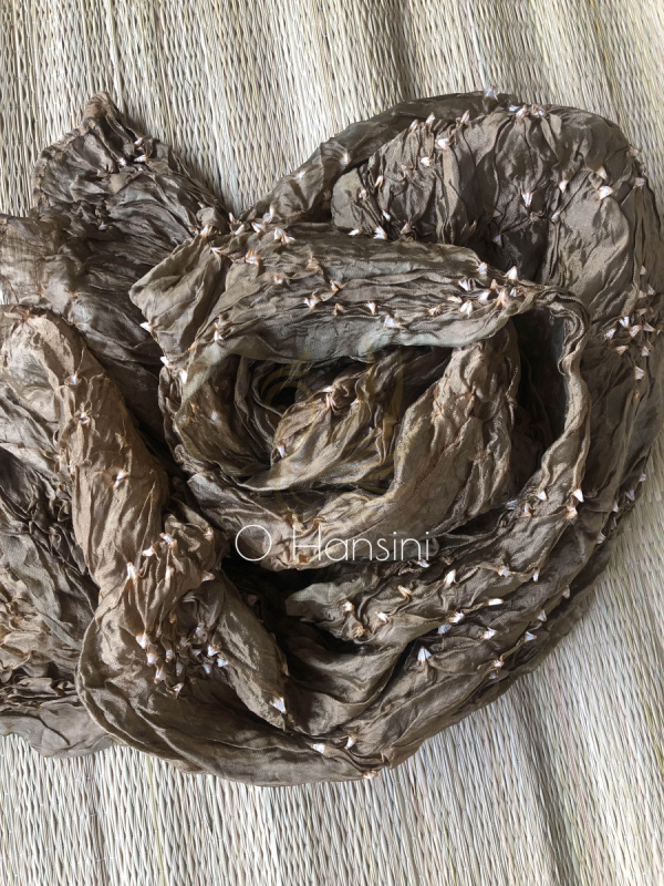 Bandhej Semi Silk Dupatta
